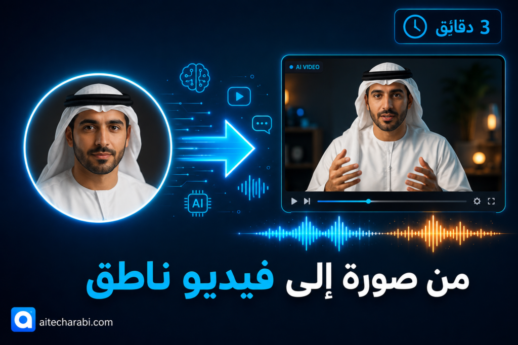 تحويل الصورة إلى فيديو ناطق باستخدام أداة الأفاتار الذكي بالذكاء الاصطناعي - عملية تستغرق 3 دقائق فقط"